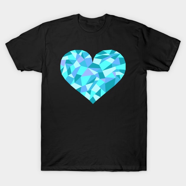 Ice Heart T-Shirt by Lemonbubble